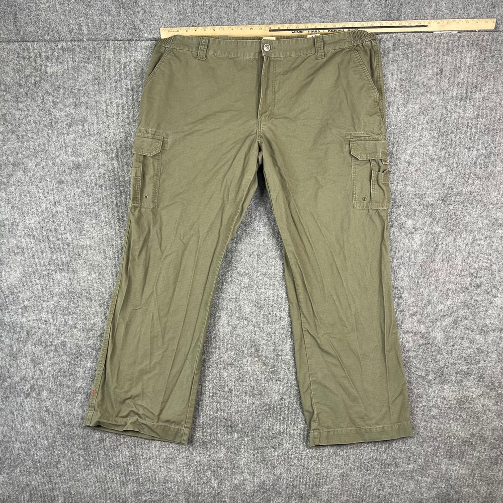 Red Head‎ Cargo Pants Mens Size 48x32 Olive Green Ripstop Cotton Utility Outdoor